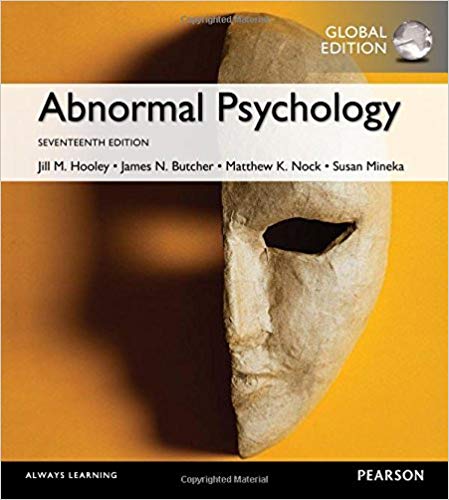 Abnormal Psychology, Global Edition (17th edition) - Original PDF